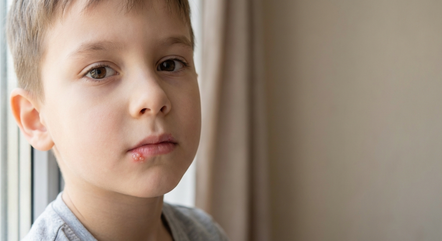 Cold Sores in Kids: Contagiousness and Treatment