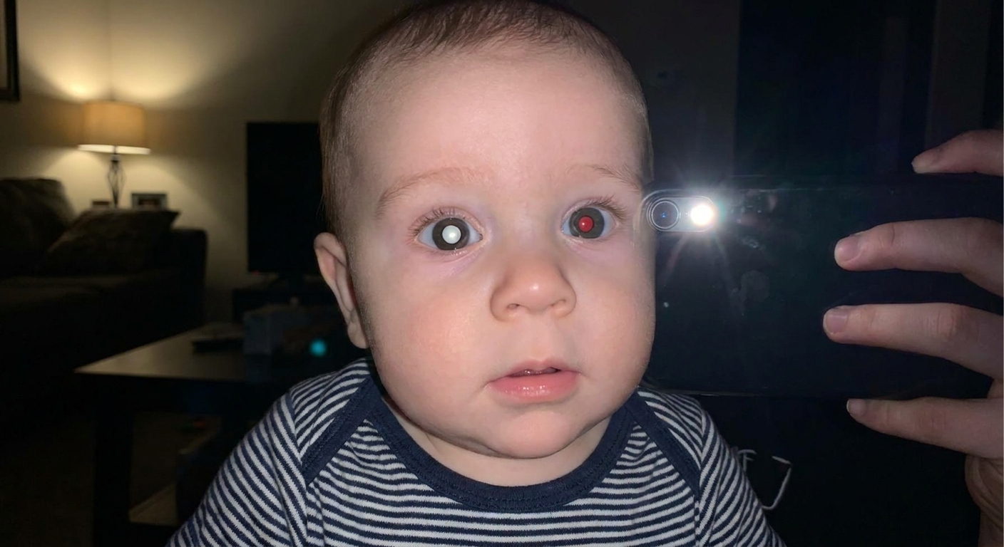 White Pupil in Baby Photos: What Leukocoria Means