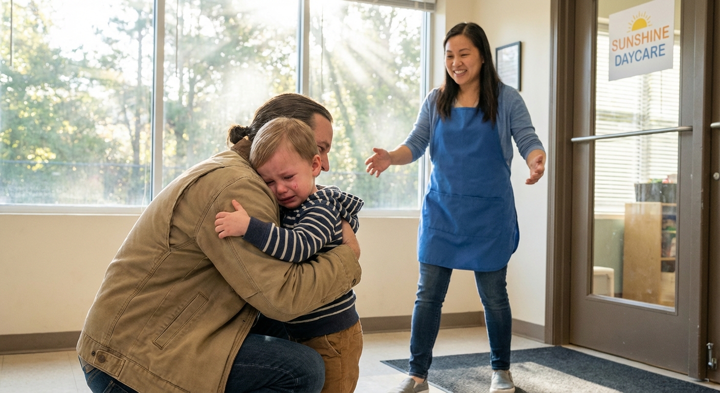 Toddler Separation Anxiety at Drop-Off