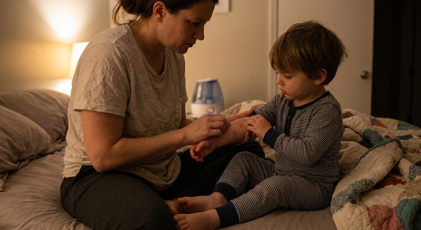 Bed Bug Bites vs Scabies in Kids: How to Tell the Difference