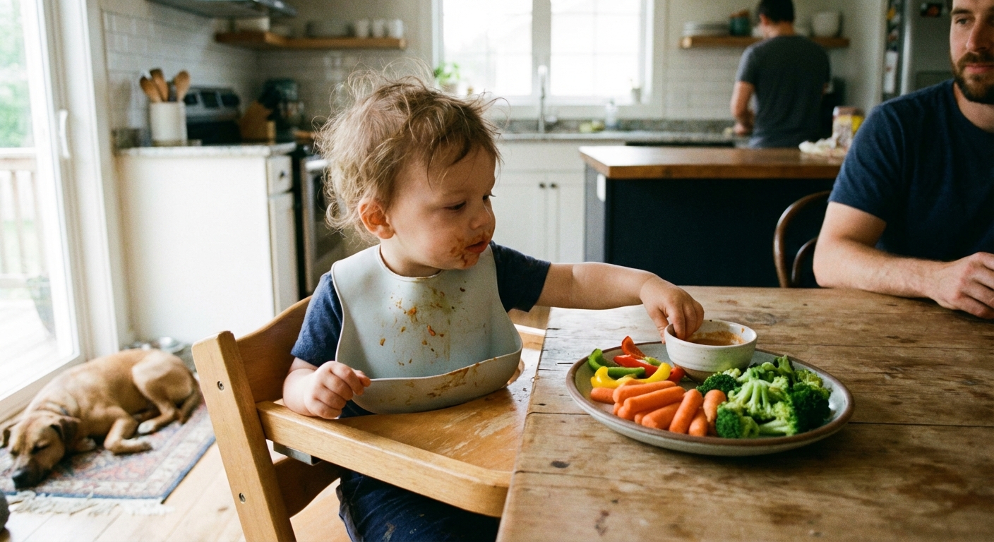 Toddler Refusing to Eat? 7 Low-Pressure Ways to Help a Picky Eater with Veggies