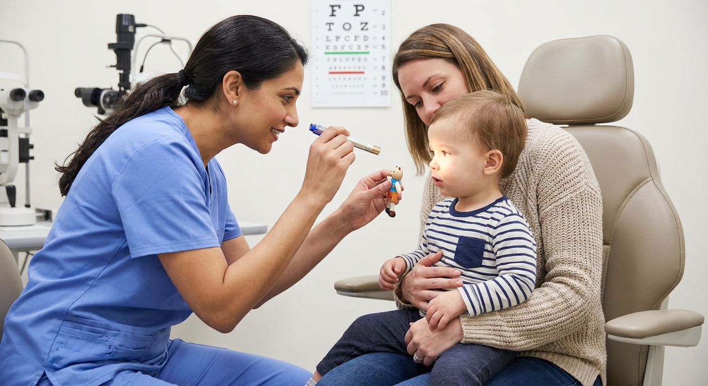 Signs of Lazy Eye in a Toddler