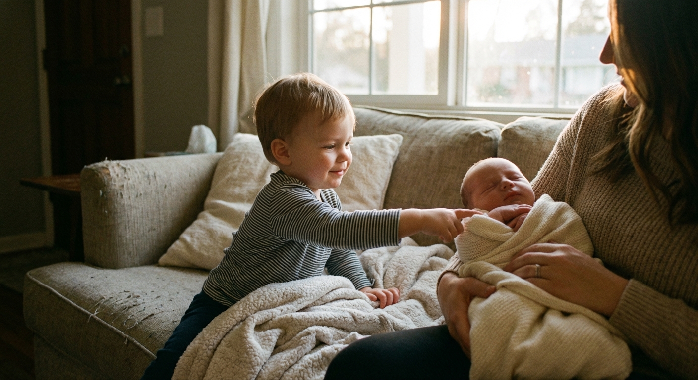 Preparing Your Toddler for a New Baby