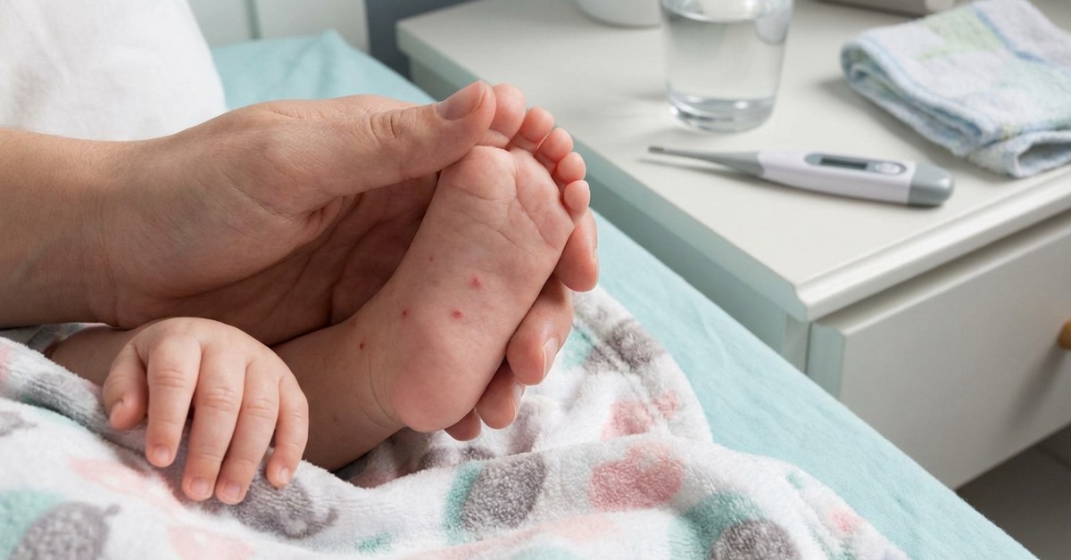 Hand, Foot, and Mouth Disease in Babies